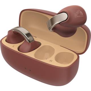 JVC Open Ear Nearphone True Wireless Headphones - Maroon