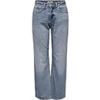 Onlella Mellemhøj Talje Straight Fit Jeans - M/30