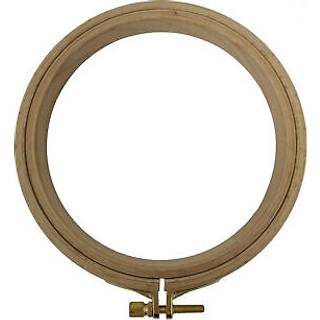 Nurge Premium Beech Wood Gold Clasp Embroidery Hoop 8mm (250 mm = 9,84 '' ~ ca. 9 """")