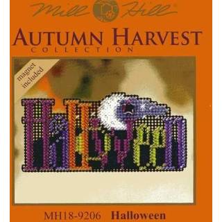 Halloween - Køleskabsmagnet - Cross Stitch Kit