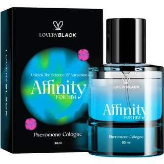 Lovery Affinity for ham Pheromone Köln til mænd - Forbedre attraktion og selvtillid - Maskulin jordagtig og musky duft med Amber Patchouli og Mus