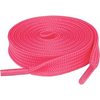 OLUKSSCK 1 par flade sko sn?reb?nd til sneakers 25 brede atletiske skolisser hot pink 40 inch (102 cm)