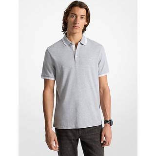MK Greenwich Cotton Polo Shirt - Brown - Michael Kors - XL