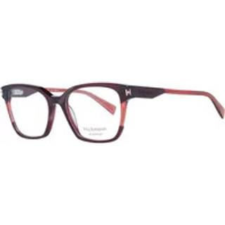 Ana Hickmann HI6248 P04 51 Briller Mænd Burgunder - Shiny Burgundy Clear Laminate - 51mm
