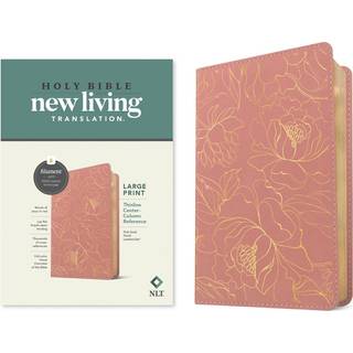 NLT Large Print Thinline Center-Column Reference Bible