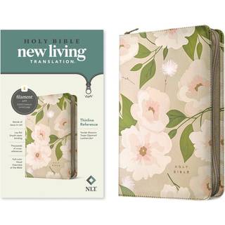 NLT Thinline Reference Zipper Bible, Filament Enabled