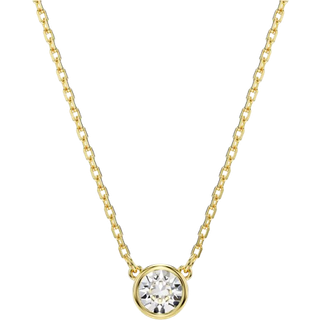 Swarovski Imber Gold-Tone White Crystal Pendant - 38cm