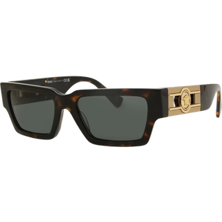 Versace Unisex VE4459 108/87 Solbriller Acetat Skildpadde Grå Firkantet Normal