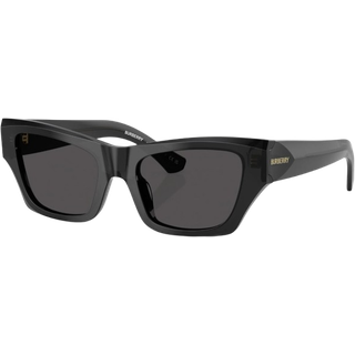 Burberry Kvinde BE4441U 411287 Solbriller Acetat Grå Grå Cat Eye Normal