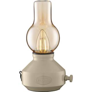 PR Home Glimt beige bordlampe portable