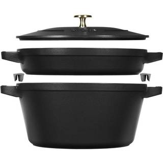 Staub Stackable Set Grydesæt 2-dele, Støbejern