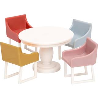 Lundby dukkehusmøbler spisebordssæt basic