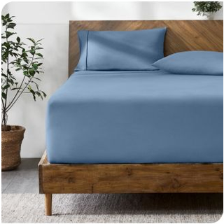 Bare hjem Twin Extra Long Fitted Sheet - Extra Deep Pocket Fitted Sheet - Premium 1800 Microfiber - Ultra -Soft Wrinkle Free - Twin XL Bottom She