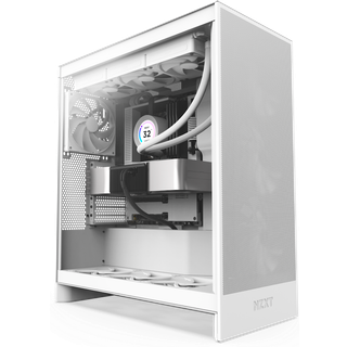 NZXT H7 Flow (2024) Mid-Tower PC kabinet (hvid)