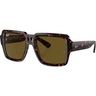 Ray - Ban Unisex RB4408 MAGELLAN 135973 Solbriller Injiceret Skildpadde Brun Firkantet Normal