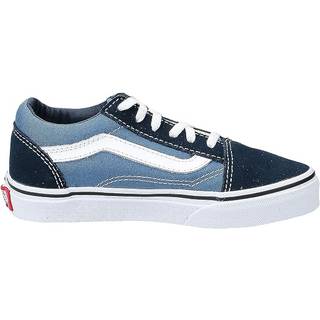 Vans - Youth Old Skool Shoes (8-14 Years), Blue, Size: 35 - Blue - 35
