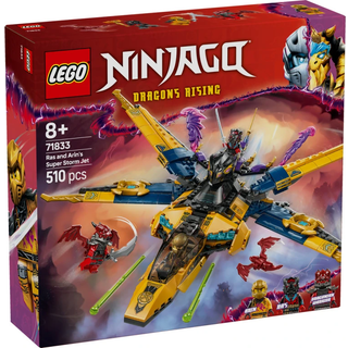 LEGO Ninjago Ras og Arins superstorm-jet 71833 (På lager i varehus)