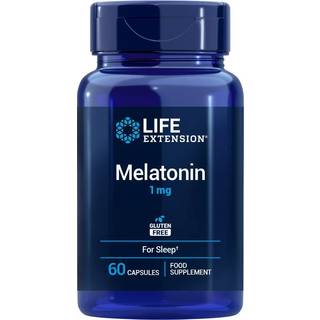 Life Extension - Melatonin 1 mg EU version, 60 kapsler