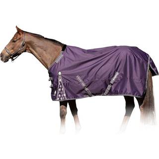 Equinavia Norse No Fill Horse Regntppe (0g) | Vandtt letvgts-skifteark - Sort - 66 tommer - Grape Purple - 72 tommer