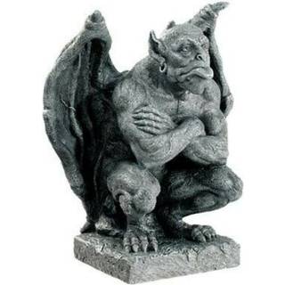 Sitzender Gargoyle Deimos Figur