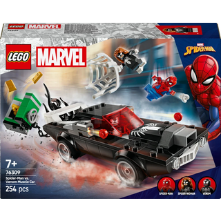 LEGO Super Heroes Marvel 76309 Spider-Man mod Venom-muskelbil