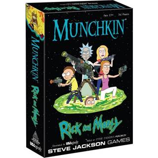 Munchkin - Rick and Morty - 3-6 Spillere - Fra 17 År - Tilbud