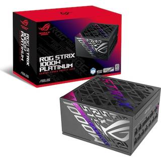 ASUS ROG Strix 1000W Platinum Strømforsyning - 1000 Watt - 135 mm - ATX 3.1 - 80 Plus Platinum certified