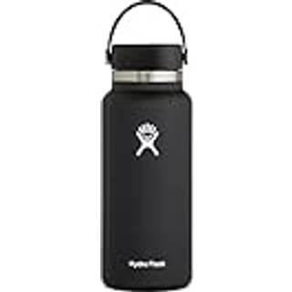 Hydro Flask Wide Mouth With Flex Cap 2.0 Termoflaske størrelse 946 ml farve sort/grå