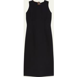 Max Mara Sevres jersey midi dress - black - XL