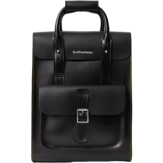 Dr. Martens Dr. Martens Black Smooth Leather Backpack