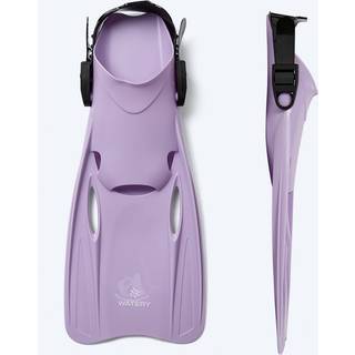 Watery dykkerfødder til børn/junior (27-38) - Fleetwood - Lilla - Dykkerfødder til børn (25-36)