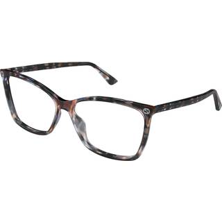 Gucci Kvinde GG0025O 015 Optiske stel Acetat Havana Transparent Cat Eye