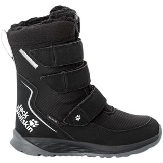 Jack Wolfskin Kids' Polar Boot Texapore High Velcro Black / Grey, 27