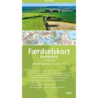 Danmarks kortbog 2024-2025