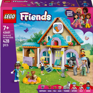LEGO Friends Dyrlægeklinik for heste og kæledyr 42651 (På lager i varehus)