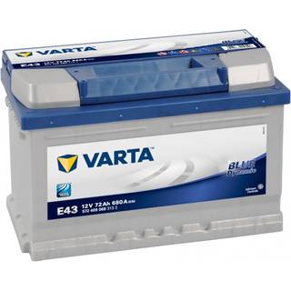 Varta E43 - 12V 72Ah (Bilbatteri)