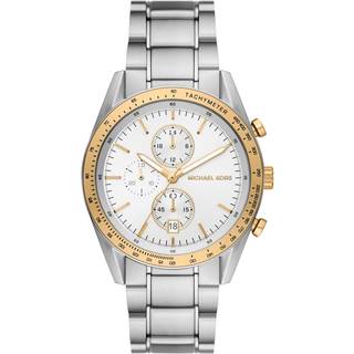 MK Oversized Accelerator Two-Tone Watch - Silver - Michael Kors - ONE SIZE