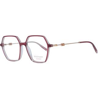 Ana Hickmann HI6224 H03 52 Briller Kvinder Rød - Transparent Red On Clear - 52mm