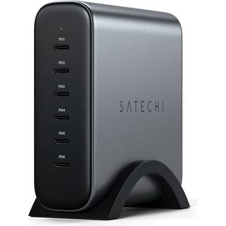 Satechi 200W USB-C GaN PD Travel Charger 6 x USB-C - Space Grey