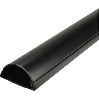 D-Line kabelbakke (50x25 mm. 1,5 meter) | Sort