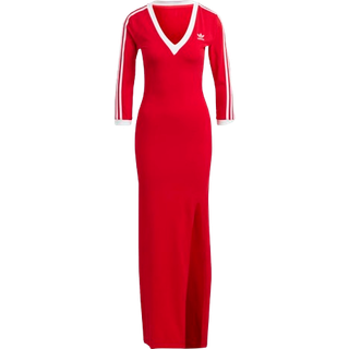 Adicolor Classics 3-Stripes Maxi kjole - Better Scarlet