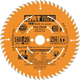 Rundsavsklinge til træ CMT 273; 250x2,4x30; Z80; 12°