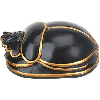 Egyptisk sort Scarab Collectible Figurine