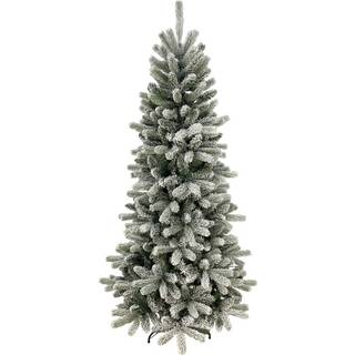 Kunstigt juletræ med sne 180 cm