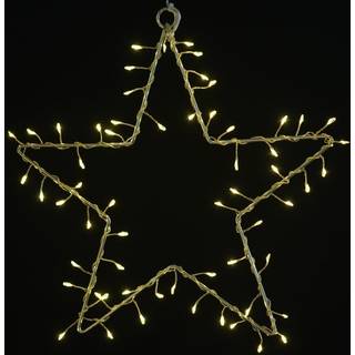 Liva Cluster Stjerne, 60LED, Guld