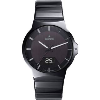 Junghans 18/1133.44 Funk-Solar Herrenuhr Force Keramik