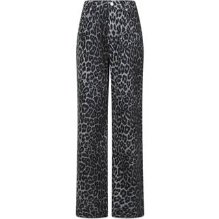 Neo Noir - Simona Leopard Pants - Grey Leopard