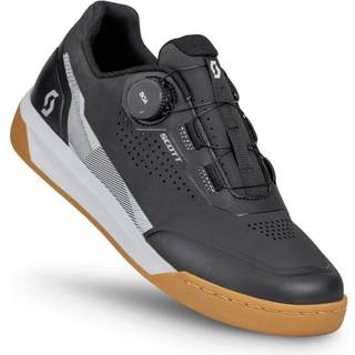 SCOTT Volt Evo Flat MTB cykelsko sort/hvid herre - Skostørrelse 46