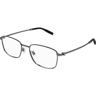 Montblanc Mand MB0373OA 003 Optiske stel Titanium Ruthenium Transparent Firkantet