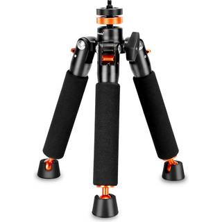 Koolehaoda A3 mini -stativ med 1/4 og 3/8 """" Skrue Mount Universal Monopod Support Base Unipod Support kompatibel med DSLR -kameraer Video Micro
